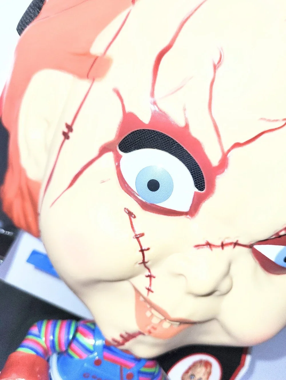 NWT Chucky Mask Move-A-Mask Kid To Adult Halloween Costume Child's Play One Size